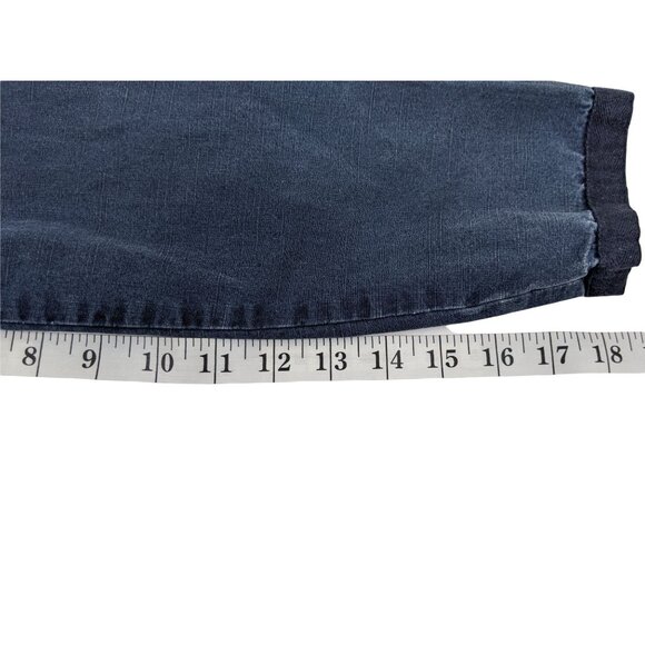 Women's Denim Blue Cotton Gold Button Front Sz. 6 Jacket 11g - Picture 7 of 9